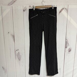 KÜHL Mova Zip Pants Women’s 10 Dark Heather Gray Stretch EUC